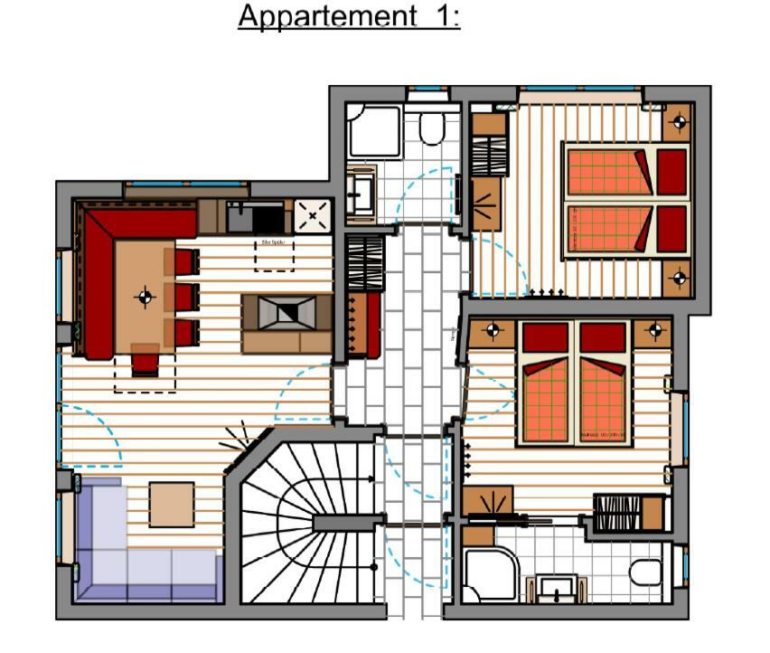 Апартаменты Residenz Gamper Бриксен-им-Тале Экстерьер фото
